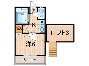 パストラル王塚台の物件間取画像